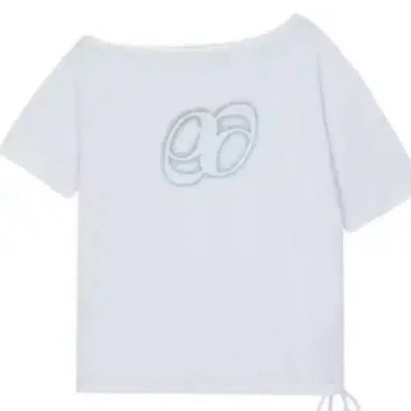 [BUNJANG] AZ ON Kiki Boxy Shirring T-Shirt White / 애즈온 키키 박시 셔링티 화이트