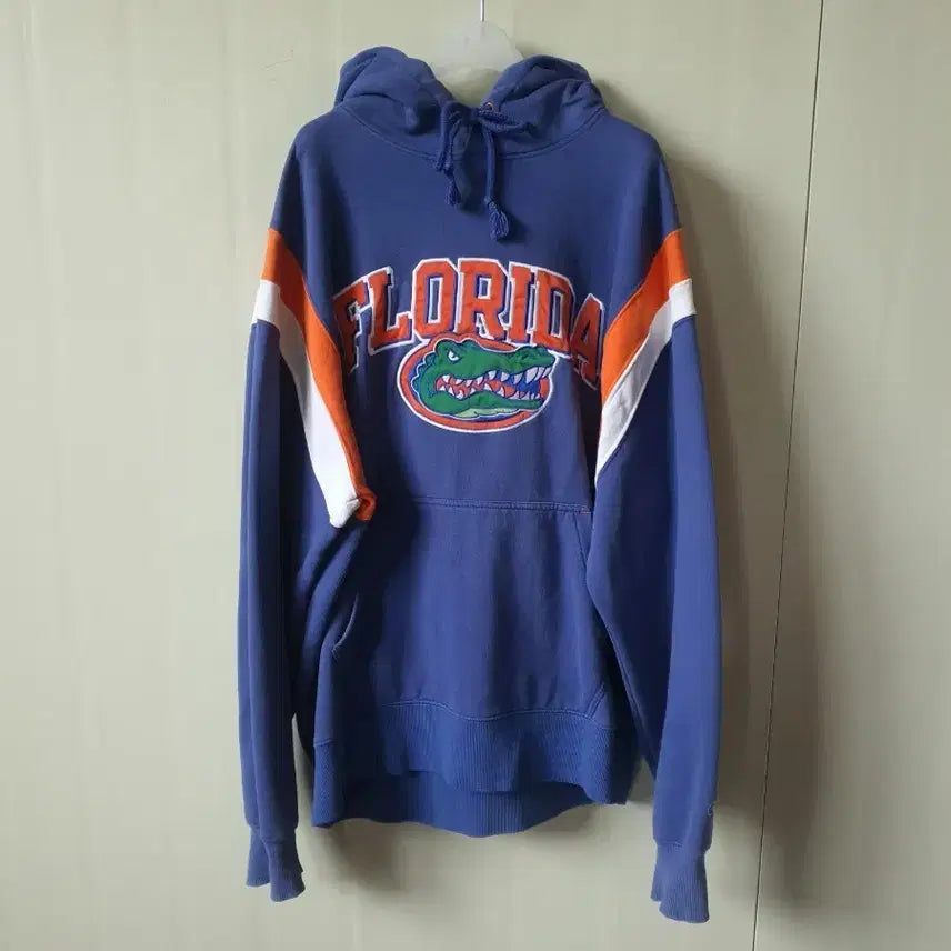 [BUNJANG] Champion Florida Fleece Hoodie L Blue / 챔피언 플로리다 기모 후드 티 L 블루