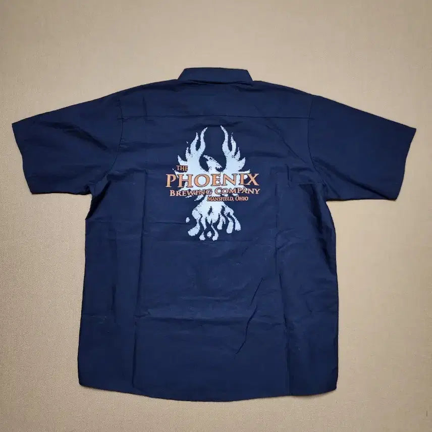 [BUNJANG] Red Kap THE PHOENIX Brewing Company Custom Work Shirt / Red Kap THE PHOENIX Brewing Company 워크셔츠