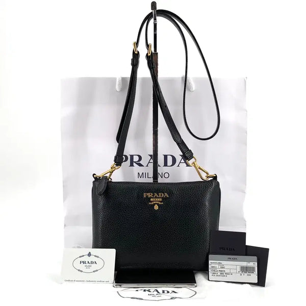 [BUNJANG] Prada Vitello Daino Crossbody Bag 1bh013 / 프라다 비텔로다이노 크로스백 1bh013