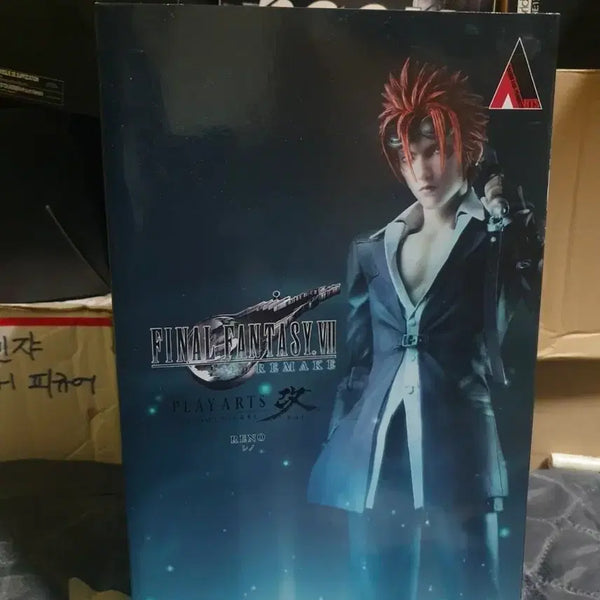 [BUNJANG] Square Enix Play Arts Kai Final Fantasy VII Remake Reno Figure / 플레이아츠 파이널판타지7 리메이크 레노 피규어
