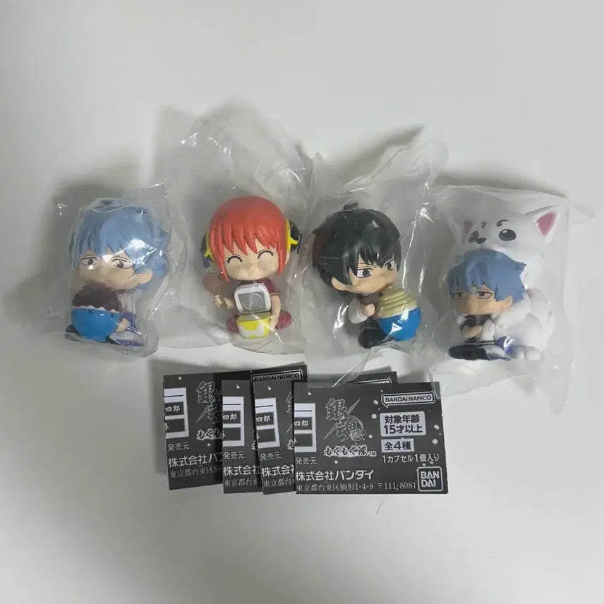 [BUNJANG] Gintama Mogumogu Gacha Full Set / 은혼 모구모구 가챠 풀세트