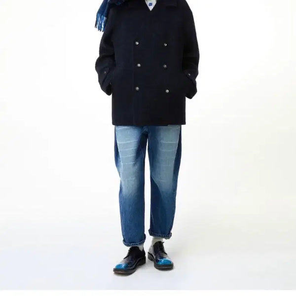 [BUNJANG] Ader Error 24FW Half Coat Navy XL / 아더에러 24fw 하프코트 product. 30 네이비 XL