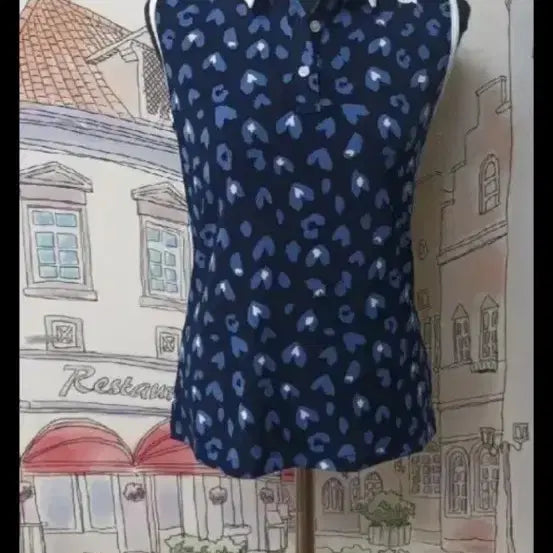 [BUNJANG] Women's Sleeveless Golf Top / 여성 골프 나시 ㅡ새옷
