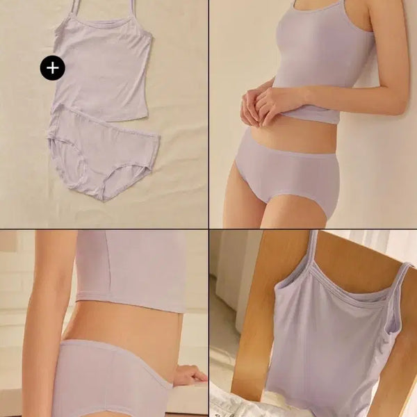 [BUNJANG] Mareun Five Sheer Modal Bralette XL / 마른파이브 쉬어 브라탑 모달 (새상품)