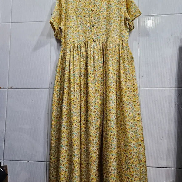 [BUNJANG] Korean Silk (In-gyeon) Dress / 인견원피스(55)