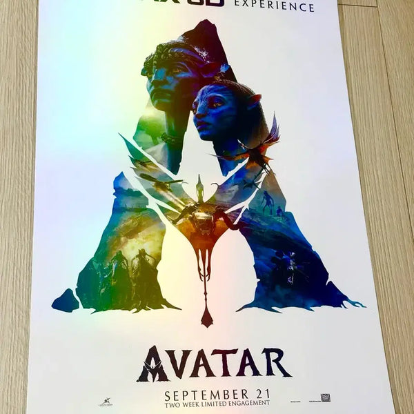 [BUNJANG] Avatar 1 Remastering IMAX 3D Poster (A3) - Limited Edition / [초희귀한정판]영화 아바타1 리마스터링 아이맥스 3D 포스터(A3)