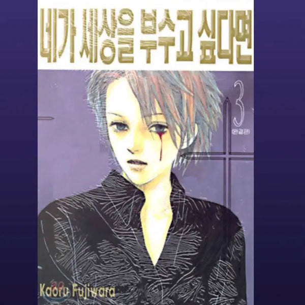 [BUNJANG] If You Want to Destroy the World Fujiwara Kaoru Complete Set Manga / 네가세상을부수고싶다면 후지와라카오루1-3완 전권판매