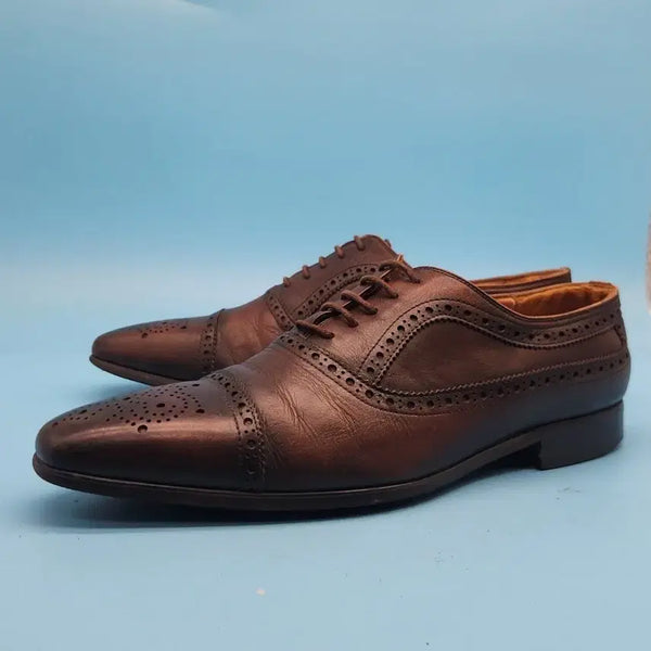 [BUNJANG] Balmain Men's Leather Oxford Shoes / l 발망 남성 가죽 옥스포드화 실측 275