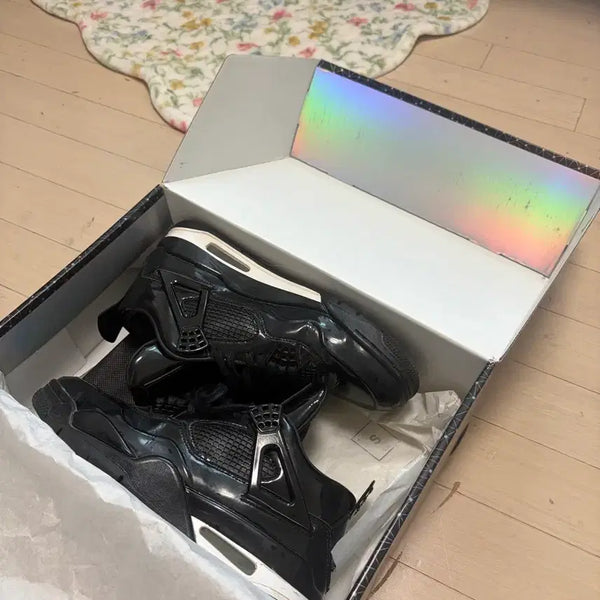 [BUNJANG] Nike Jordan 4 11Lab4 Darth Vader Black / 나이키 조던4 11lab4 다스베이더 블랙