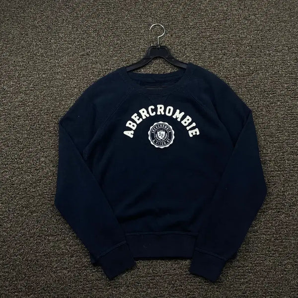 [BUNJANG] Abercrombie & Fitch Y2K Black Sweatshirt / 아베크롬비 y2k 와투케 블랙 맨투맨