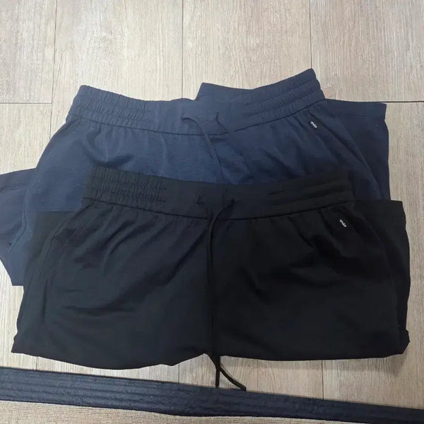[BUNJANG] Andar Women's Training Shorts (Black/Navy) / 안다르여성반바지 블랙/네이비