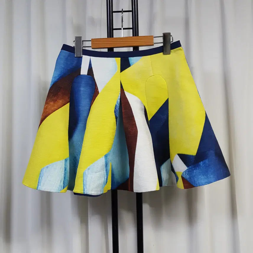[BUNJANG] DUEL Women's Flare Mini Skirt (27-28 Inch Waist) / 듀엘 여성 플레어 미니스커트 27-28추천 오일장
