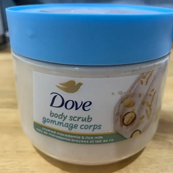 [BUNJANG] Dove Body Scrub Macadamia & Rice Milk 425g / 도브 바디 스크럽 마카다미아 및 라이스 밀크 425g