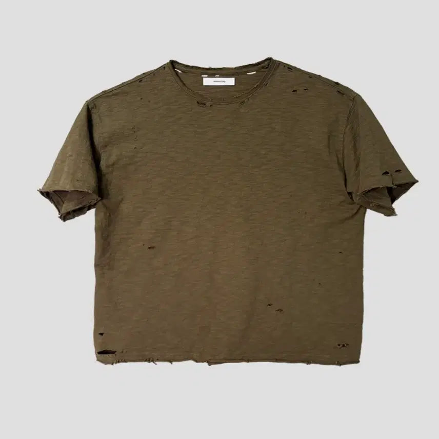 [BUNJANG] Nonnode Slub Vintage T-Shirt / 논노드 슬럽 빈티지 티셔츠