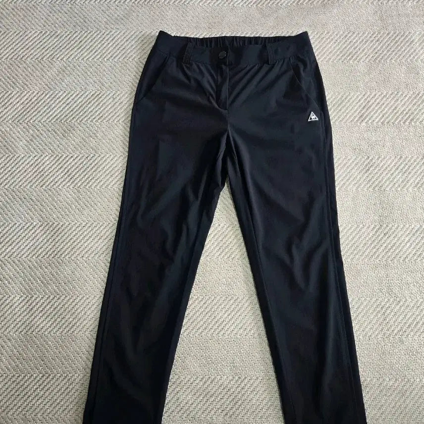 [BUNJANG] Le Coq Sportif Golf Women's Black Stretch Summer Pants Size 64 / 여성64 르꼬끄 골프 스판 여름 블랙 바지
