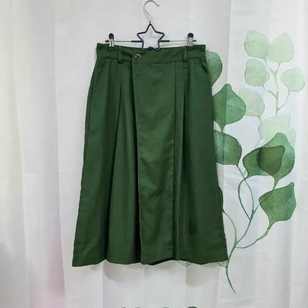 [BUNJANG] LBL Linen Wrap Pants / LBL 린넨 랩 바지(미사용)