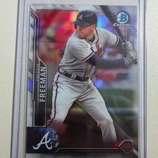 [BUNJANG] 2016 Bowman Chrome Freddie Freeman Refractor Atlanta Braves Baseball Card / 2016 mlb 프레디 프리먼 리플렉터 카드 애틀랜타브레이브스
