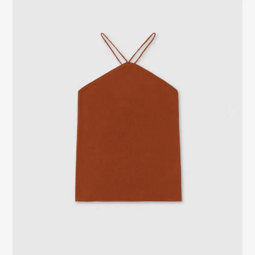 [BUNJANG] Urbanic30 Bare Halter Knit Brick (M) / 얼바닉 Urbanic30 Bare Halter 니트 브릭 새상품