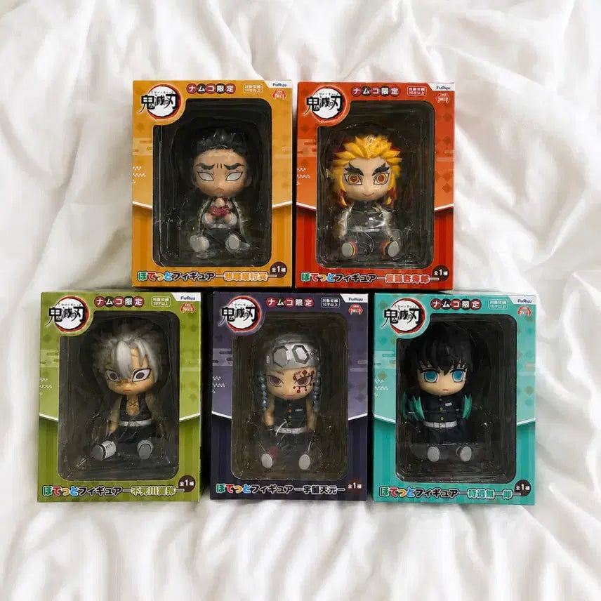 [BUNJANG] Demon Slayer Tengen Uzui Potato Form Figure 5 Types Set (Unsealed) / (일괄/개봉품)귀멸의 칼날 후류 포테토 피규어 5종