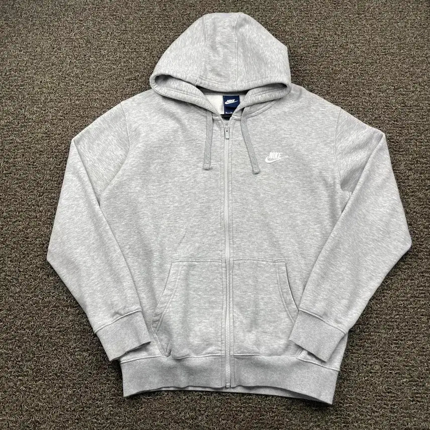 [BUNJANG] Nike Futura Grey Hoodie Zip-Up XL / 나이키 퓨추라 그레이 후드집업
