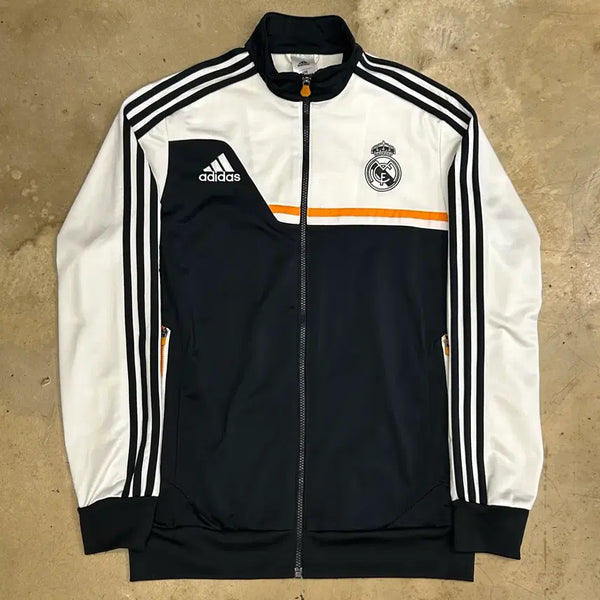 [BUNJANG] Adidas Real Madrid Color Block Track Top Jacket Size 100 / 아디다스 레알 마드리드 배색 트랙탑 100
