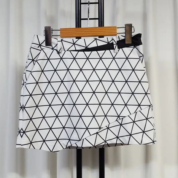 [BUNJANG] WAIGGLE Women's Patterned Golf Skirt (Size 26-27) / 와이드앵글 여성 패턴 골프치마 26-27추천 오일장