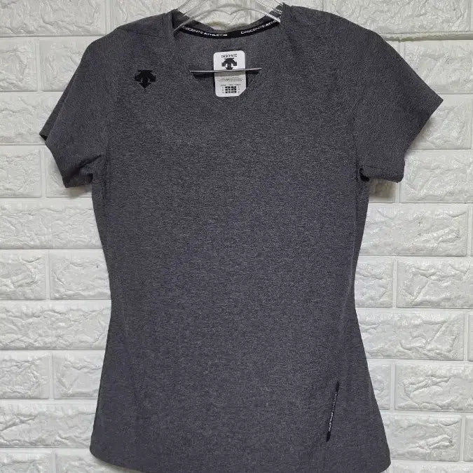 [BUNJANG] Descente Authentic T-shirt Gray / 데상트정품 반팔 티셔츠 그레이85