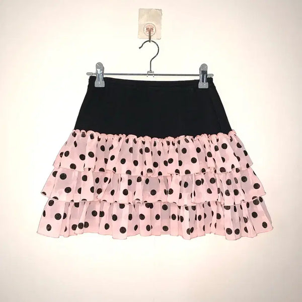 [BUNJANG] Shirley Temple Pink Polka Dot Frill Skirt / 셜리템플 연핑 도트 프릴 스커트 러블리히메갸루stc진리일브핑세