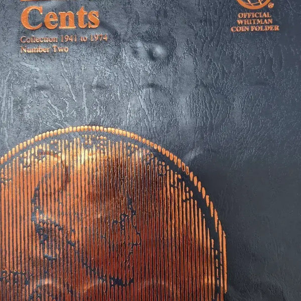 [BUNJANG] Whitman Lincoln Cent Coin Collecting Album No. 2 (1941-1974) / 휘트먼 링컨 센트 동전 수집 앨범 1941-1974 No.2