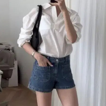 [BUNJANG] SIE Perry Pocket Denim Shorts S / (새상품)시에SIE 페리 포켓 데님 쇼츠 S