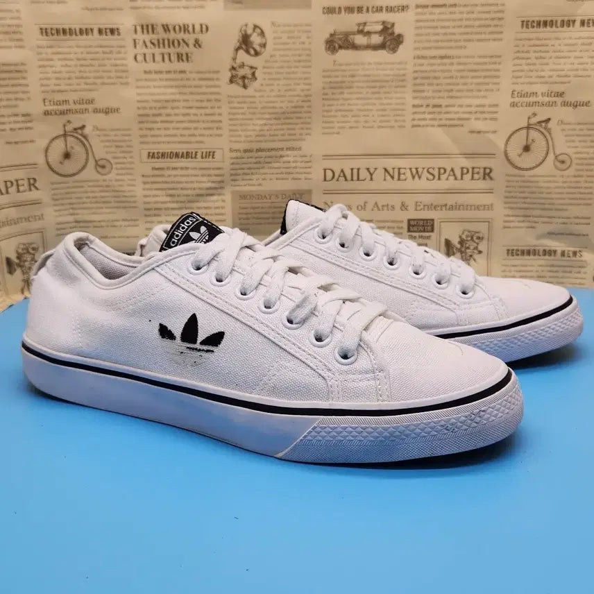 [BUNJANG] Adidas Nizza Trefoil Men's Sneakers Size 280 / 아디다스 니짜 트레포일 남성 스니커즈 280