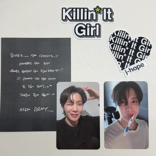 [BUNJANG] BTS J-Hope Killin' It Official Event Gift / 방탄 제이홉 킬린잇걸 공방기프트