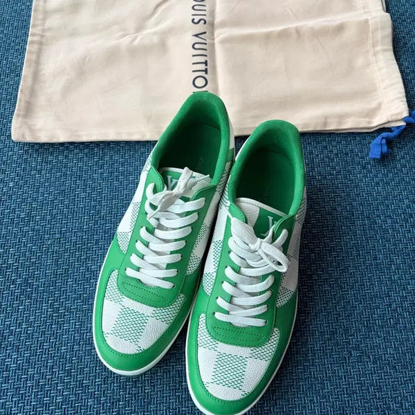 [BUNJANG] Louis Vuitton Damier Pattern Sneakers / 루이비통 다미에 패턴 스니커즈 판매합니다
