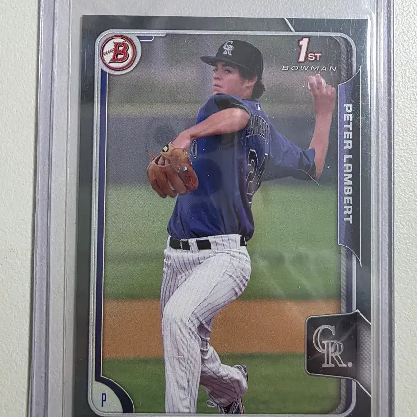 [BUNJANG] 2015 MLB Peter Lambert Baumann Rookie Limited Edition Card Colorado Rockies / 2015 mlb 피터 램버트 루키한정카드 판매 콜로라도로키스