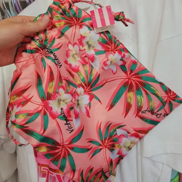 [BUNJANG] Victoria's Secret Floral Pouch / 빅토리아 시크릿 플로럴 파우치