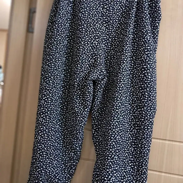 [BUNJANG] Floral Pattern Slacks / 꽃무늬 바지