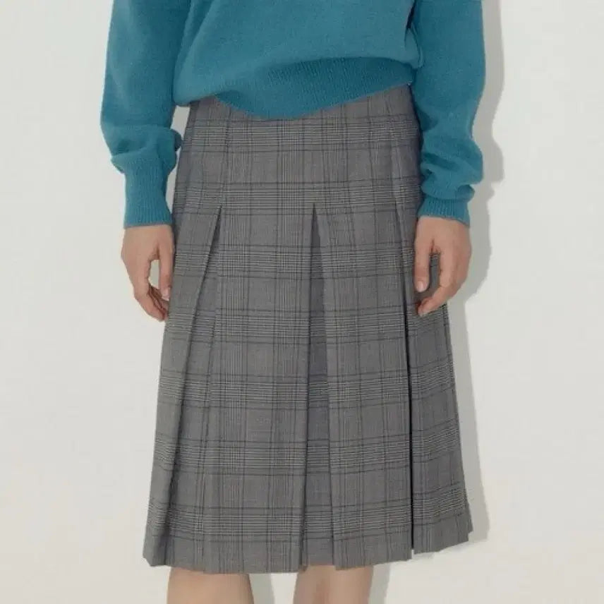 [BUNJANG] Lerope Wool Pleated Skirt (Size S) / (s) 르로브 울 플리츠 스커트