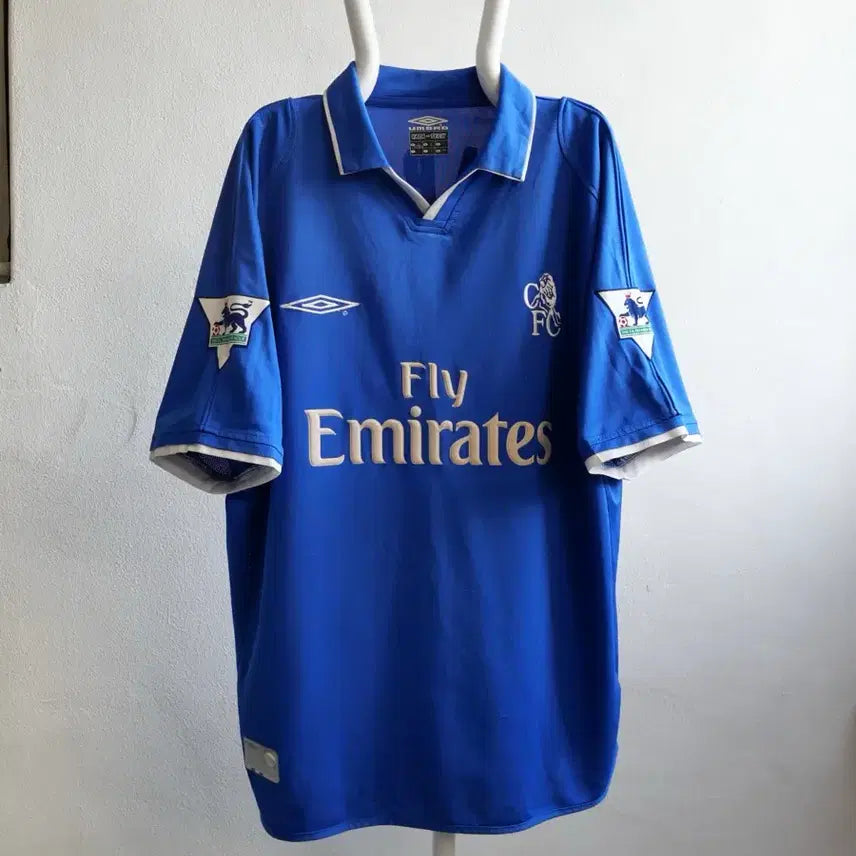 [BUNJANG] Umbro Chelsea Lampard 01-03 Home Jersey / 01-03s 엄브로 첼시 램파드 마킹 홈 저지
