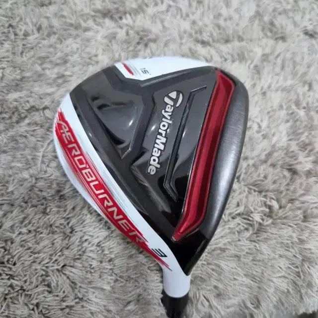 [BUNJANG] TaylorMade Aero Burner Fairway Wood 3 (15-degree) with TOUR AD MJ 6 S Shaft / 테일러메이드 AERO BURNER 우드 3번15도 특수 TOUR A...
