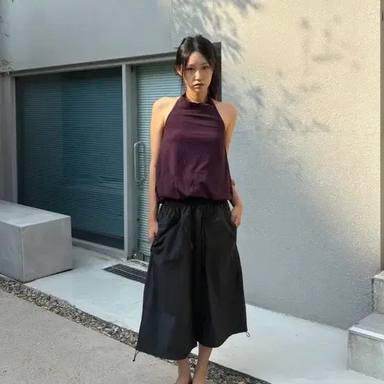 [BUNJANG] Mureaux Halterneck Top / 낫포식스 홀터넥/ 뮤로우 홀터넥