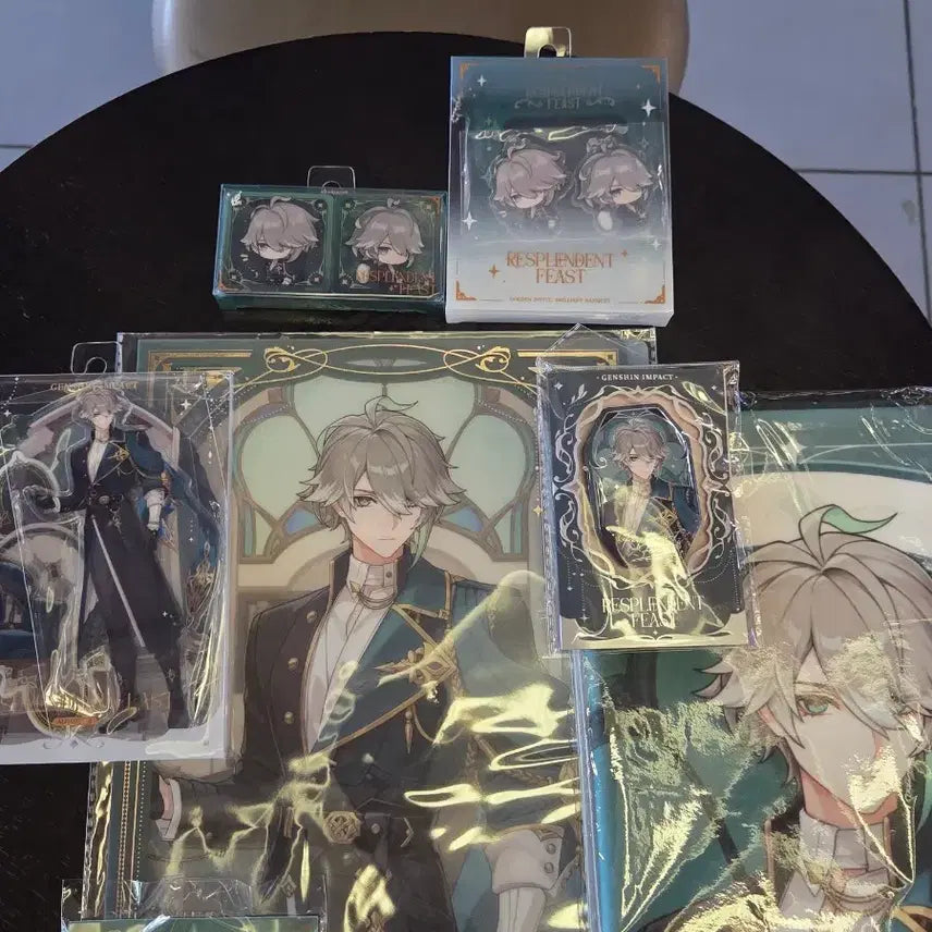 [BUNJANG] Genshin Impact Alhaitham Full Pop-Up Store Merchandise Set / Genshin resplendent feast AlHaitham set