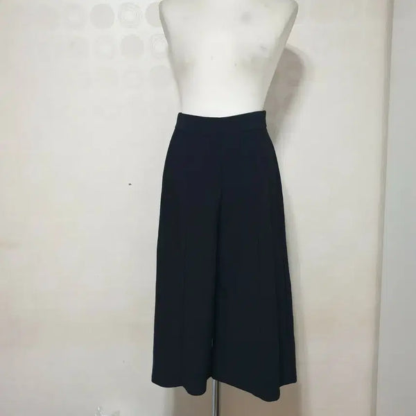 [BUNJANG] Women's Lightweight Summer Banding Loose Fit Trousers - Black / 얇은바지55 여름바지55 통바지55 밴딩바지55