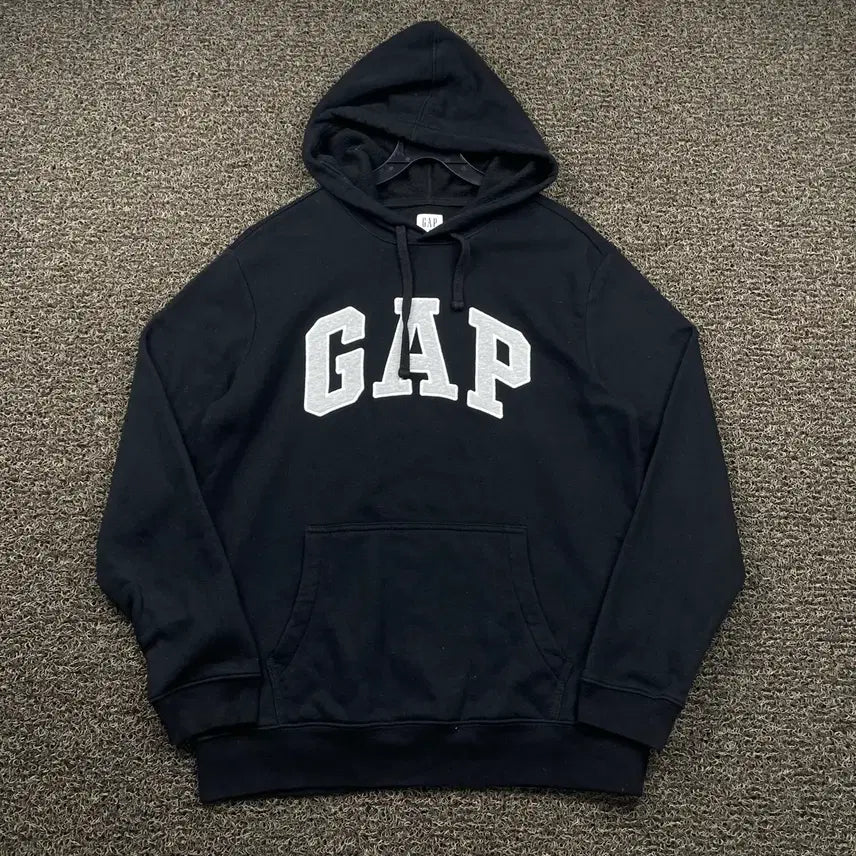 [BUNJANG] Gap Black Hoodie / Gap 갭 블렉 후드티