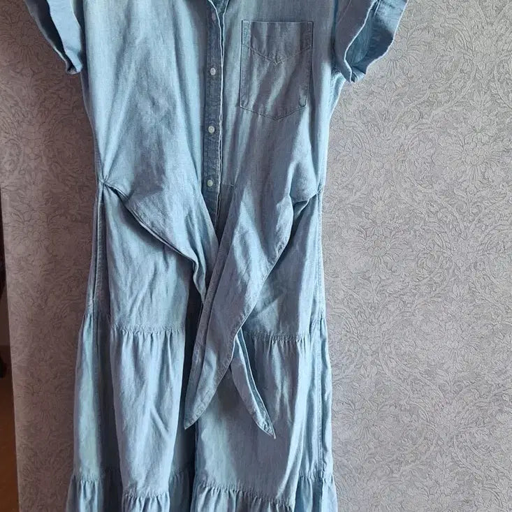 [BUNJANG] Polo Ralph Lauren Denim Shirt Dress / 폴로 랄프로렌 데님 셔츠 원피스