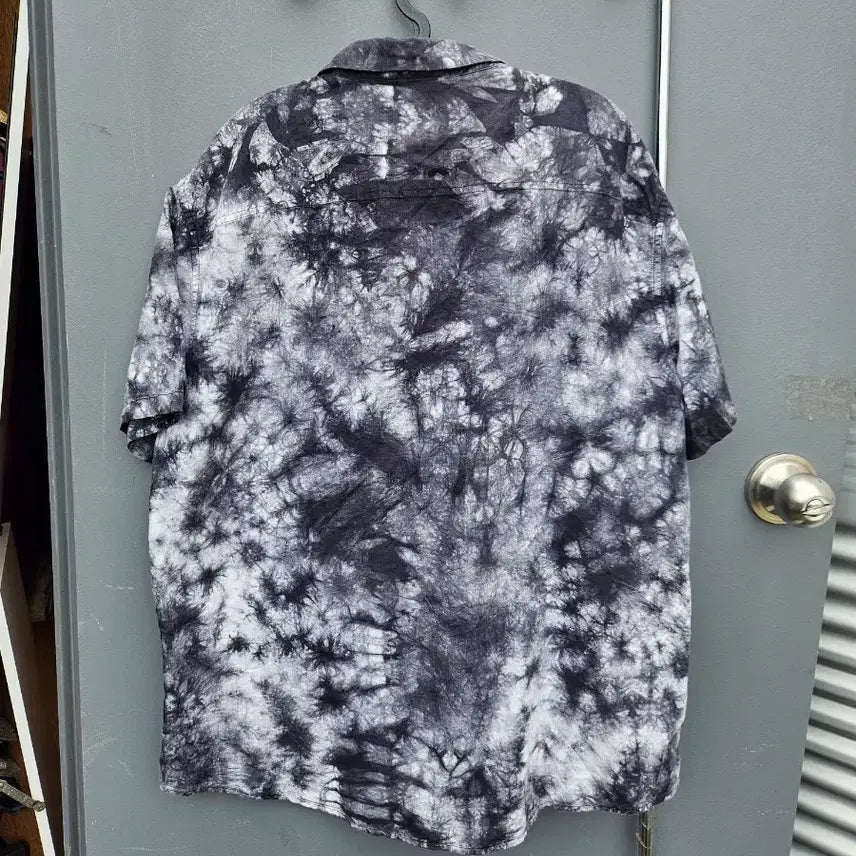 [BUNJANG] Armani Exchange Tie-Dye Linen Blend Short Sleeve Shirt XL / 아르마니 익스체인지 발팔 셔츠