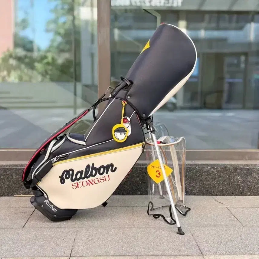 [BUNJANG] Malbon Waterproof Golf Bag / 정품 새상품malbon 말본 방수 골프백