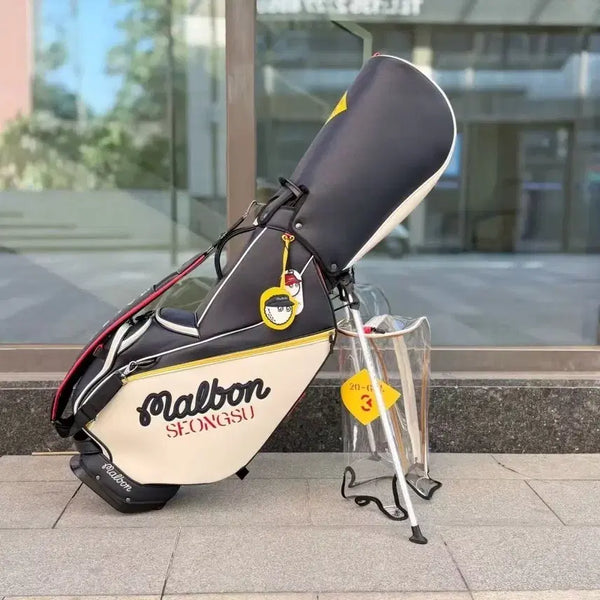 [BUNJANG] Malbon Waterproof Golf Bag / 정품 새상품malbon 말본 방수 골프백