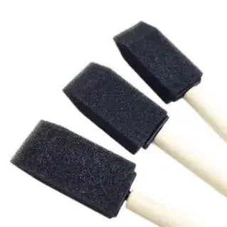 [BUNJANG] Eyebrow Dusting Sponge Brush Stick / 2개 눈썹털이 스펀지 브러쉬 눈썹털이 스펀지브러쉬 미용 재료 스틱형