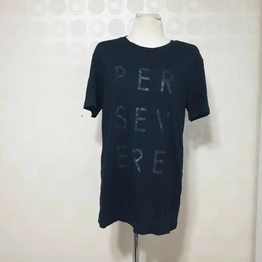 [BUNJANG] Black Short Sleeve T-Shirt (Size 77) / 액티브 블랙반팔티77 반팔티77